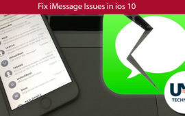 How to fix iMessage issues in iOS 10?