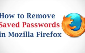 How to Delete Passwords Saved on Mozilla Firefox