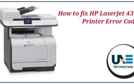 How to fix HP LaserJet 4300 Printer Error Codes? Call us at 045864031