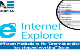 Get to Know About the Different Methods to Fix the iexplore.exe Error that Runs When you Close the Internet Explorer