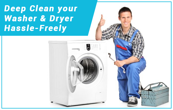 Learn How to Deep Clean your Washer and Dryer Hassle-Freely